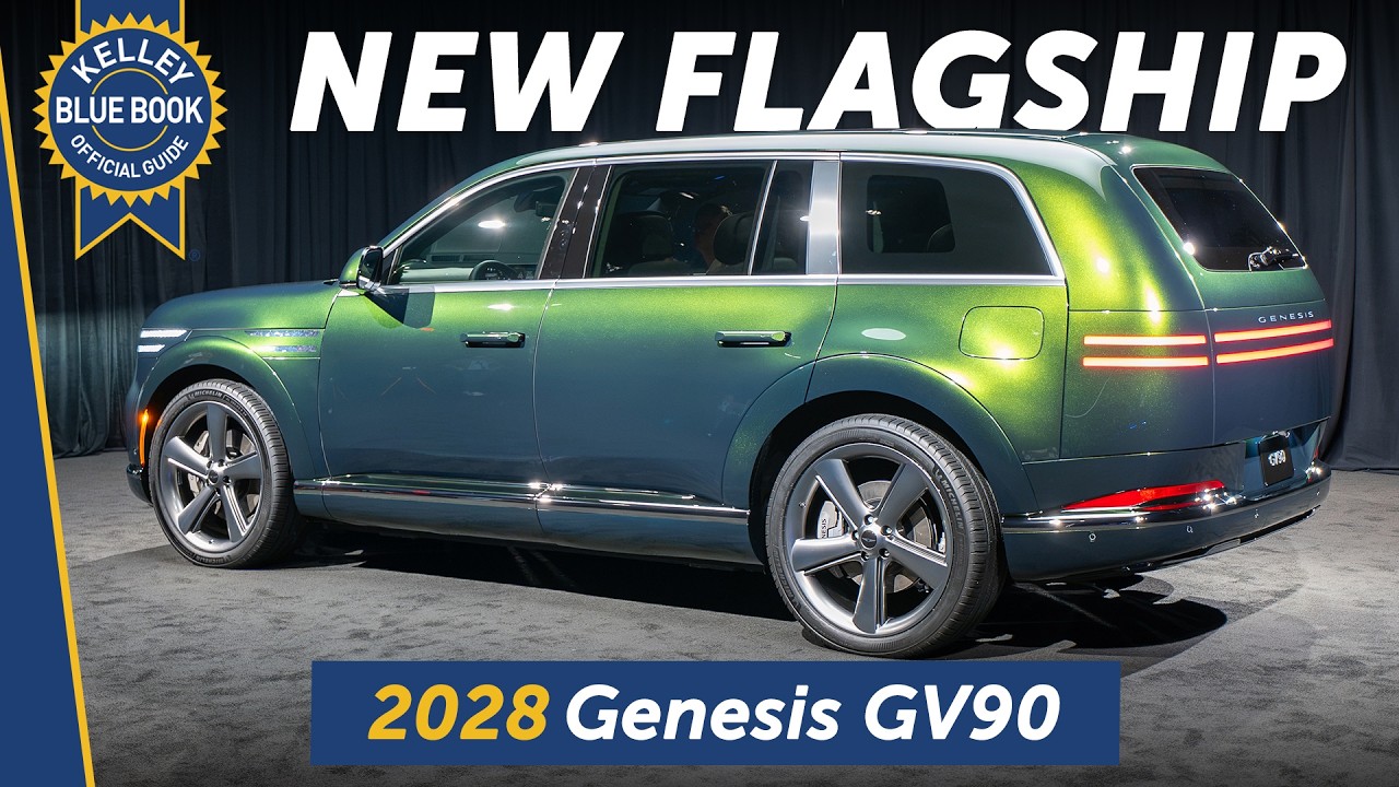 New Flagship Status! | 2028 Genesis GV90 First Look