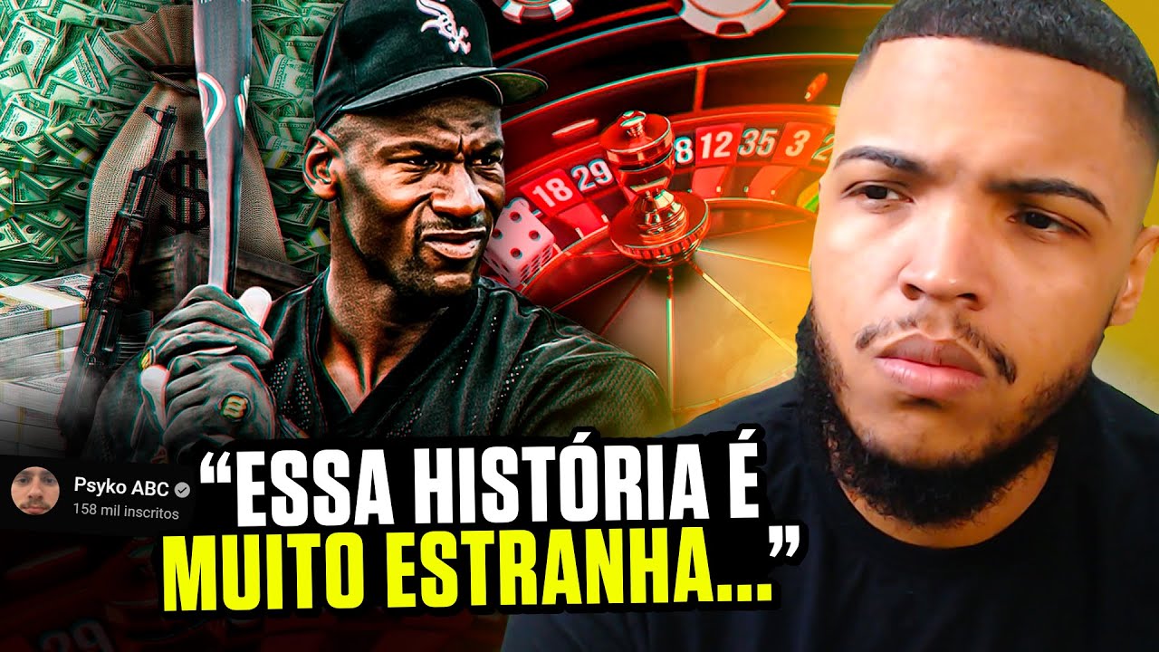 O MICHAEL JORDAN ERA REALMENTE RUIM NO BEISEBAL?  - React Psyko ABC