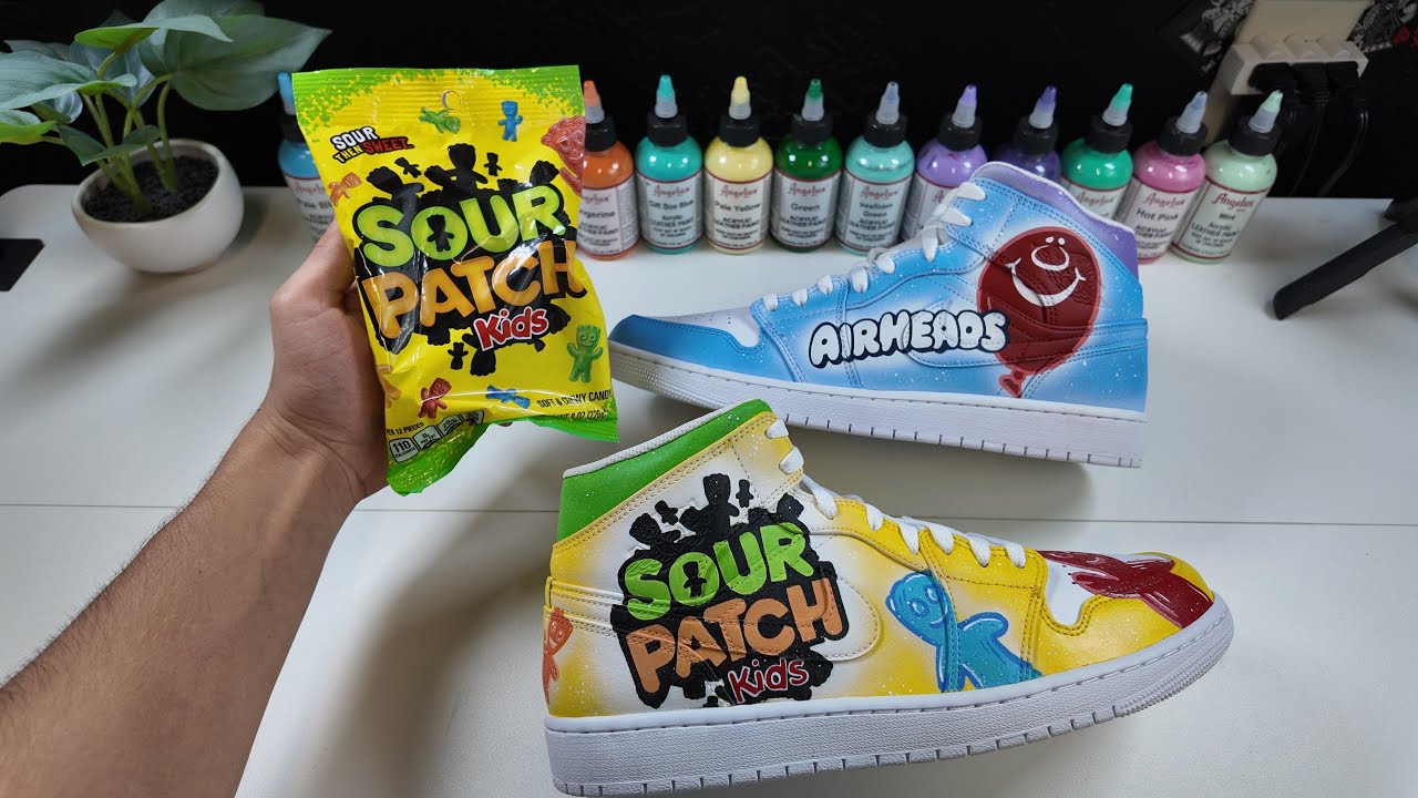 Turning CANDY into CUSTOM SHOES…
