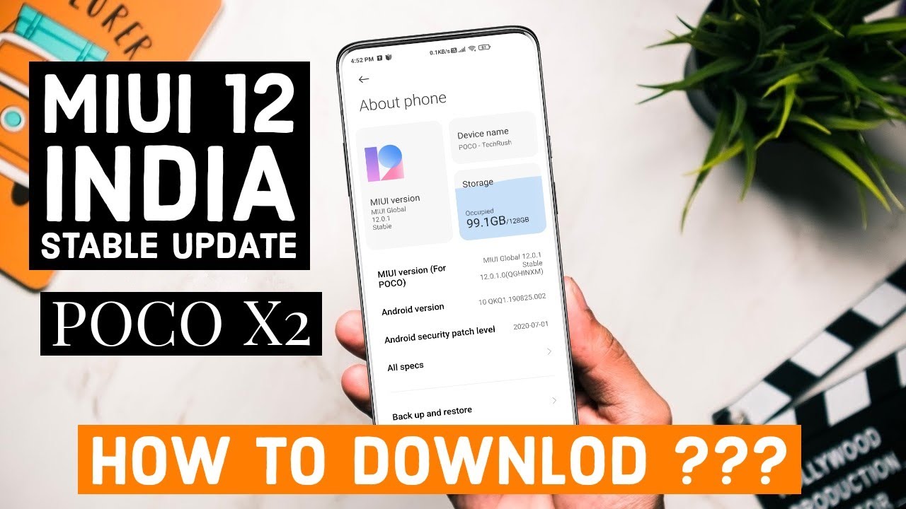 Official MiUi 12 OTA Update Download in POCO X2 | India Update Download Without Unlock Bootloder