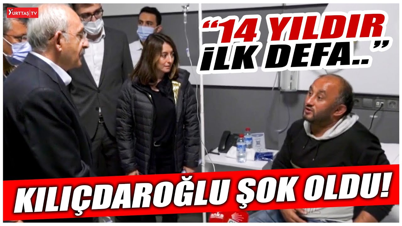 Yaralı maden işçisinin anlattıkları Kılıçdaroğlu'nu şok etti! 