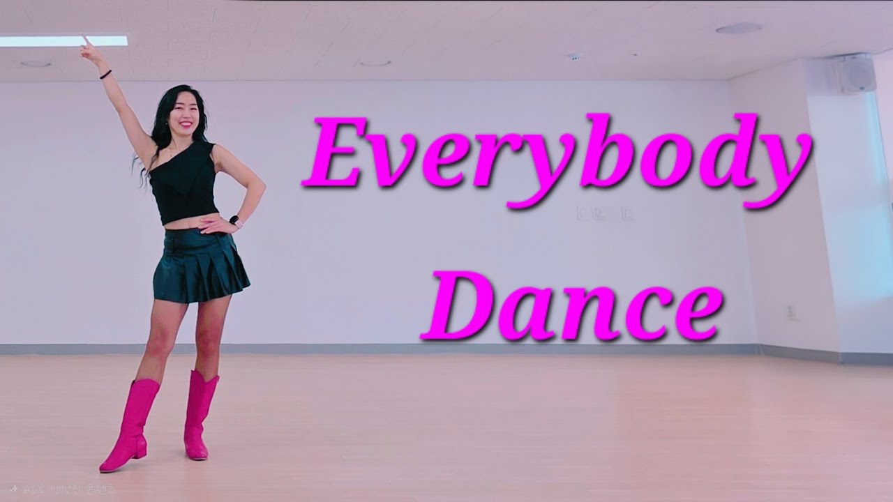 Everybody Dance Linedance/Absolute Beginner/왕초급라인댄스/Glitter Linedance 010.6820.2063 