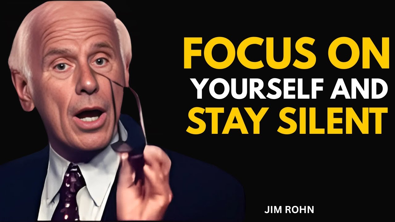 Сосредоточьтесь на себе и сохраняйте молчание — речь Джима Рона