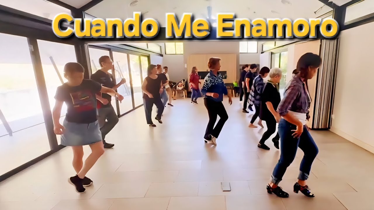 Cuando Me Enamoro Improver Linedance. Choreo :Raymond Sarlemijn (NL) & Colin Ghys (BEL) - July 2025