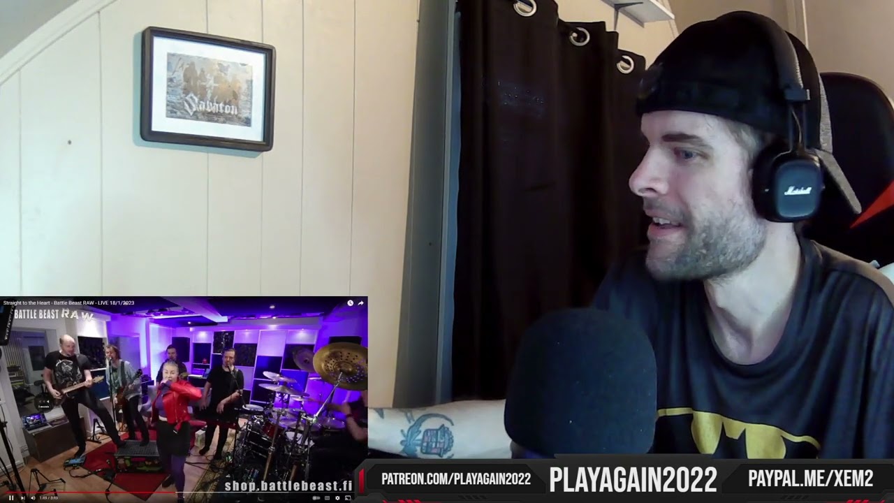 Battle Beast RAW - Straight to the Heart (First Time Reaction)