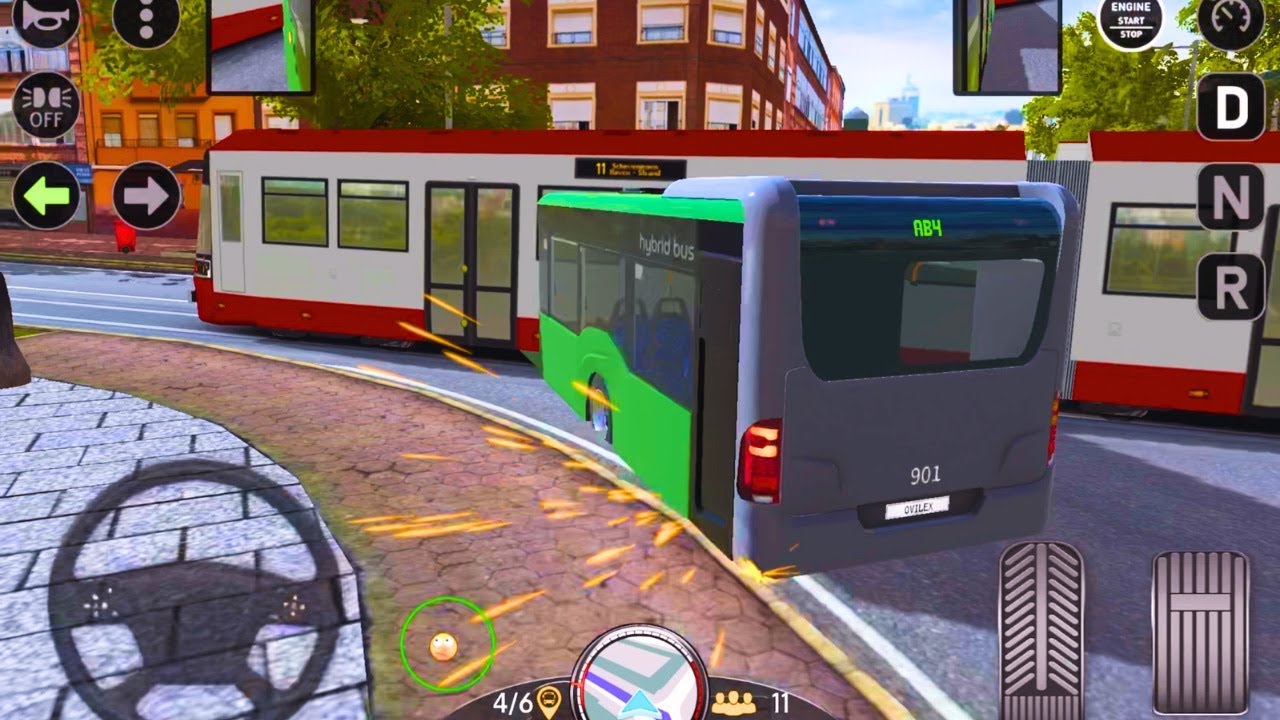 The Tram Passed Through Us 👮🏻‍♀️🇪🇸 | Coach Bus Simulator Game