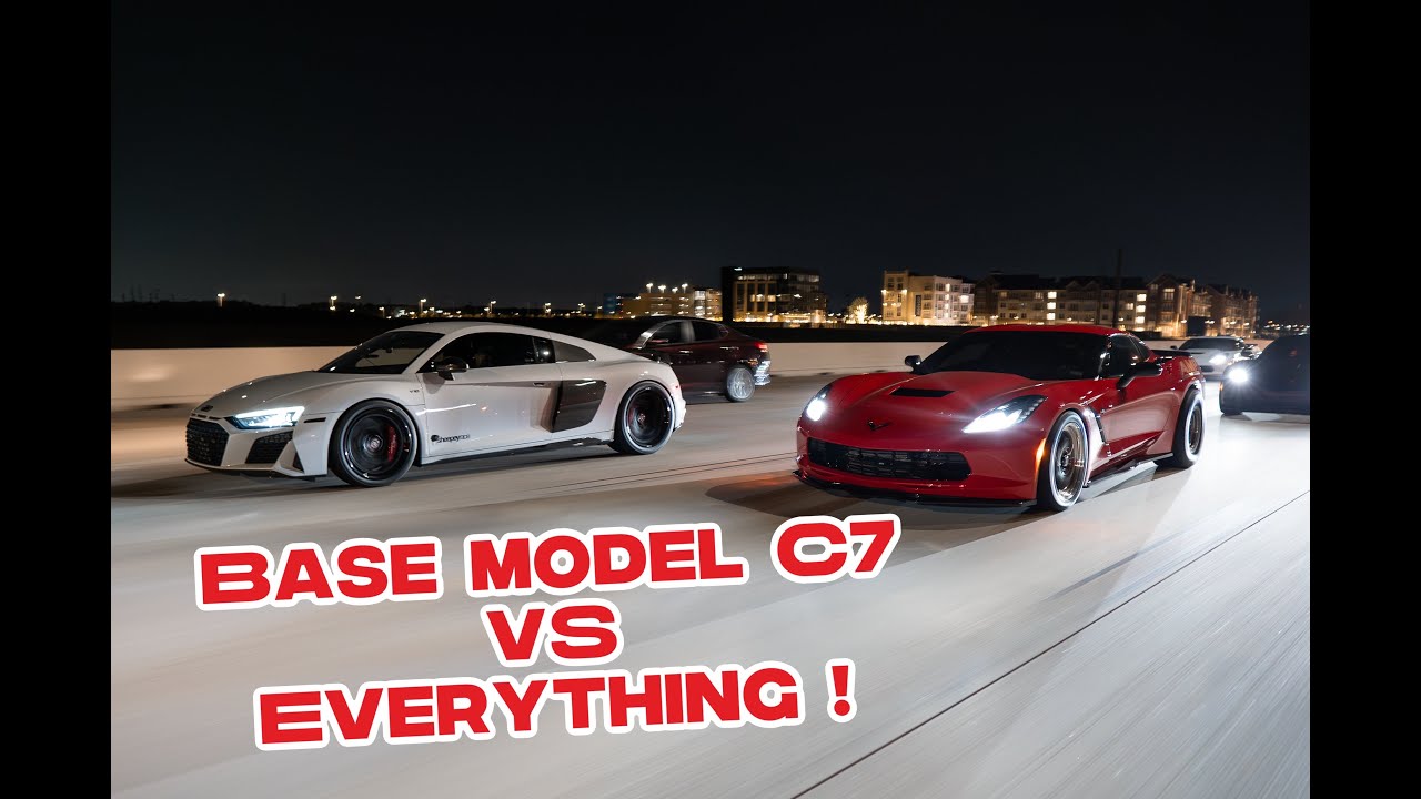 1,000WHP+ C7 VS EVERYTHING !!