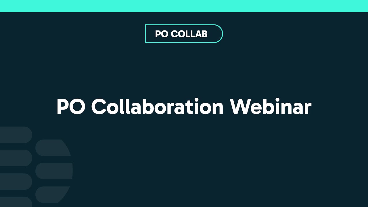 Dpro's PO Collaboration Webinar