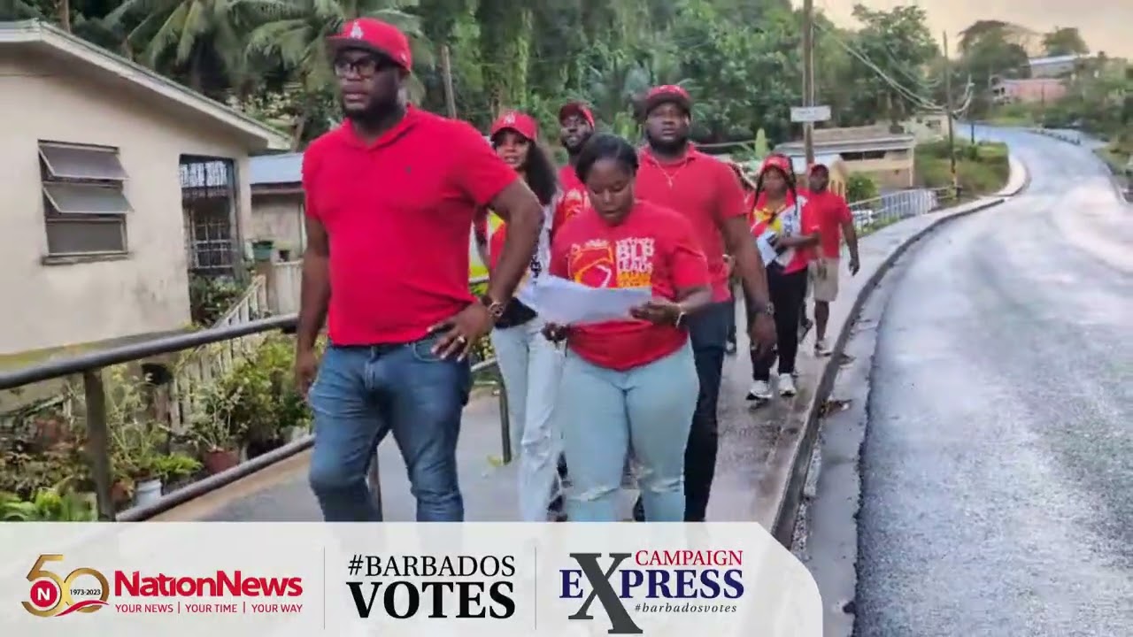 Nation Update: BLP Candidate Ryan Brathwaite canvasses in St Joseph