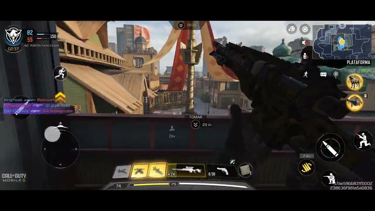 Call of duty Mobile - SAQUE LA BOMBA ATOMICA Y MIRA QUE SUCEDE. 