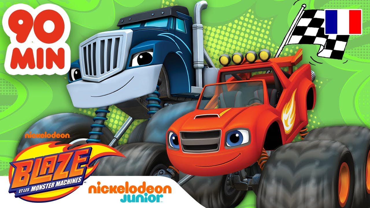 90 MINUTES de courses époustouflantes ! | Blaze et les Monster Machines