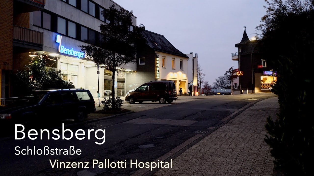 Bergisch Gladbach - Bensberg Schloßstraße und VPH im Januar 2021