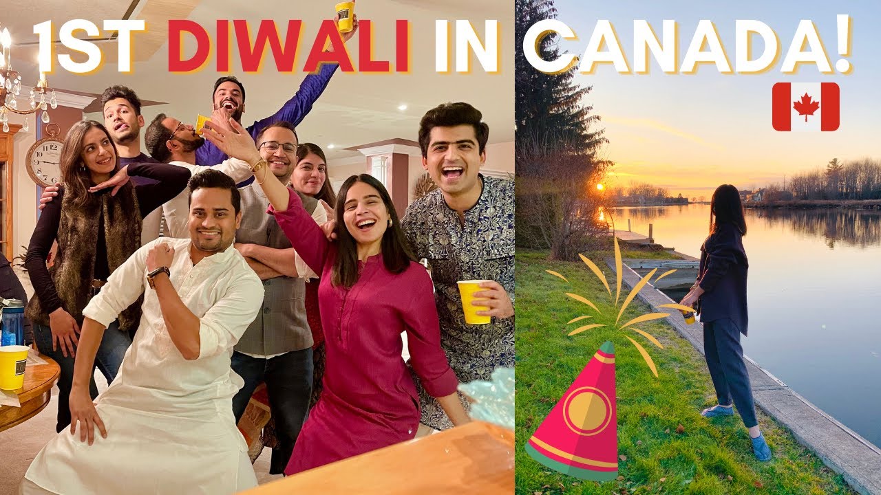 Our First Diwali In Canada 🇨🇦 | Did We Have Fun? Hell yes!! Weekend Getaway to a Cottage | PEEKAPOO