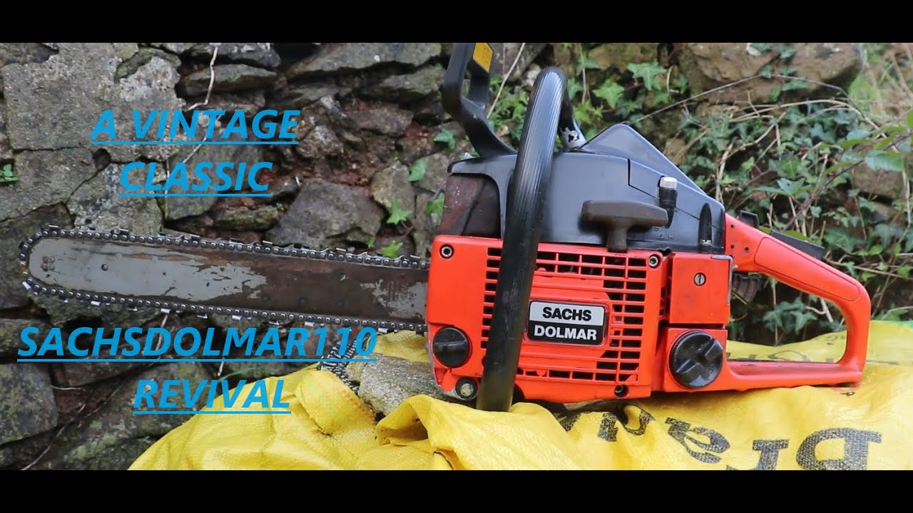 ABANDONED SACHS DOLMAR CHAINSAW LEFT FOR YEARS | REVIVAL