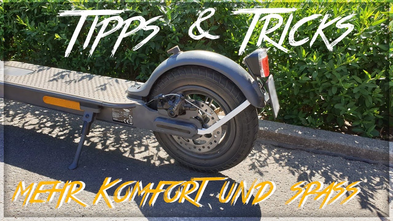 Doc Green ESA 5000 / 1919 E-Scooter Tipps & Tricks (Must-Have) - mehr Komfort, Reichweite und Spa&szlig;!