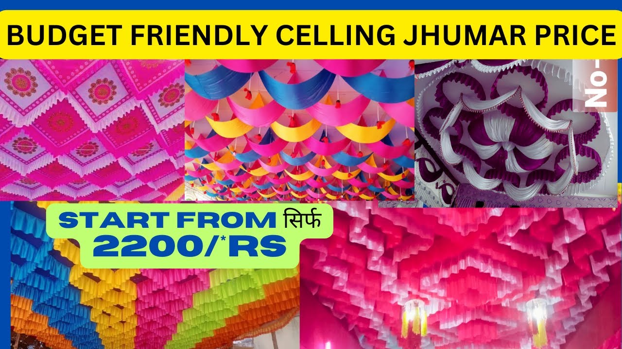 Budget friendly tent celling jhumar best price