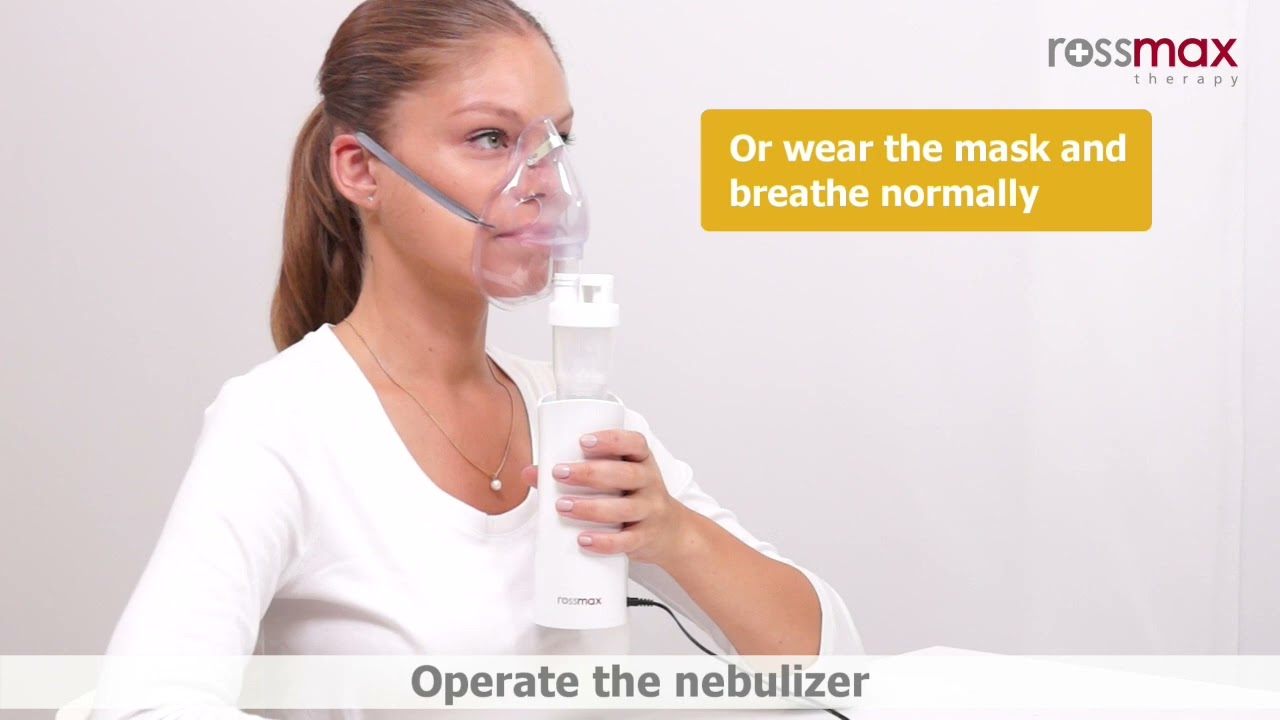 Rossmax inhalaator NH60 kasutusjuhend