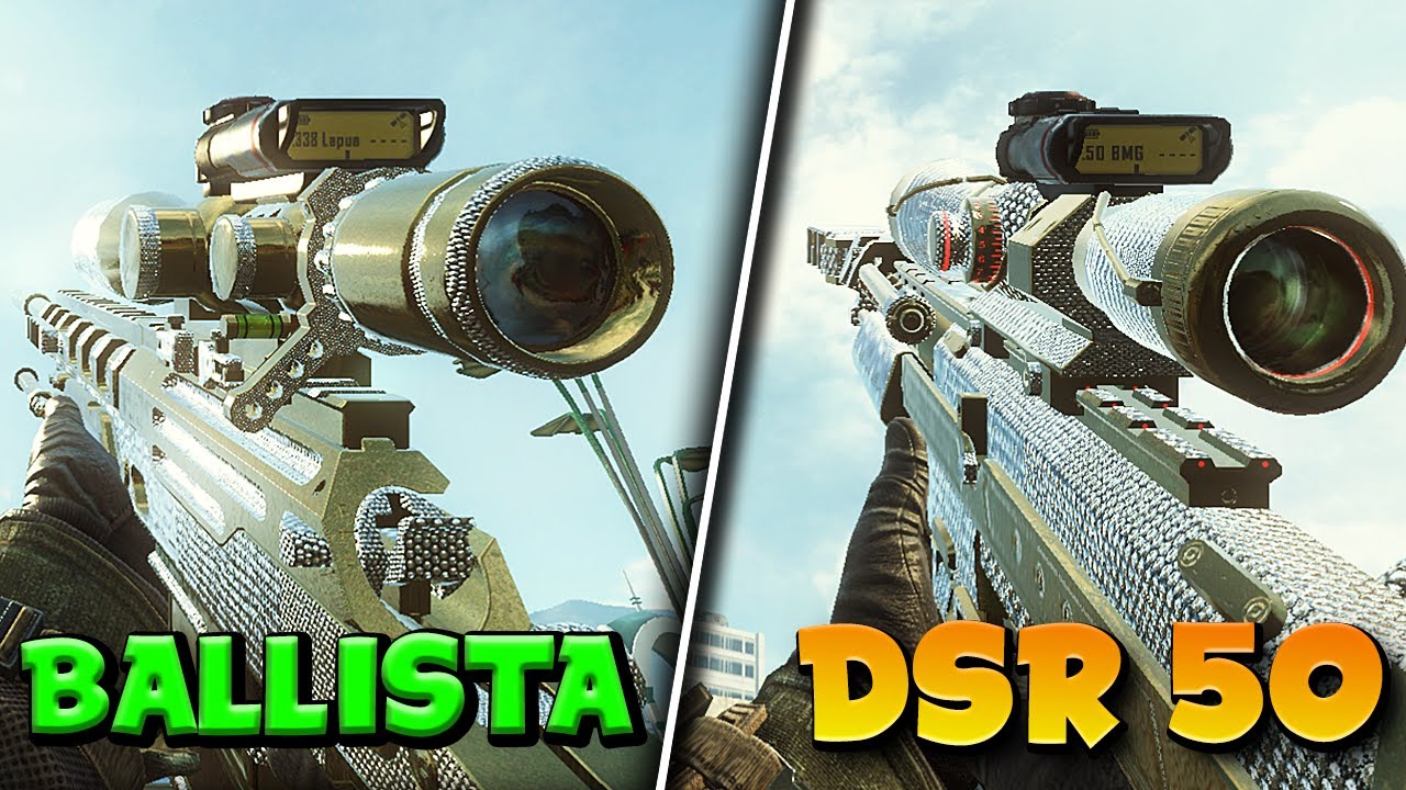 BALLISTA vs. DSR | Which is the Better Sniper? (Black Ops 2)