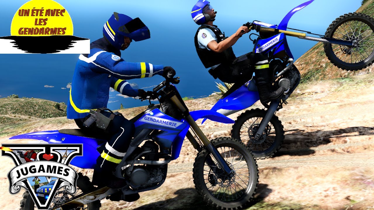GENDARME TOUT TERRAIN EN MOTO CROSS🏍[GTA 5 LSPDFR]