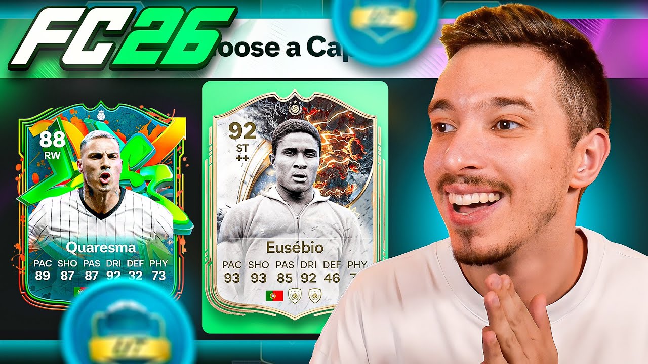 SPECTACOL PORTUGHEZ CU NOUL QUARESMA JOGA BONITO SI MARELE EUSEBIO LA DRAFT !!! EA FC 26