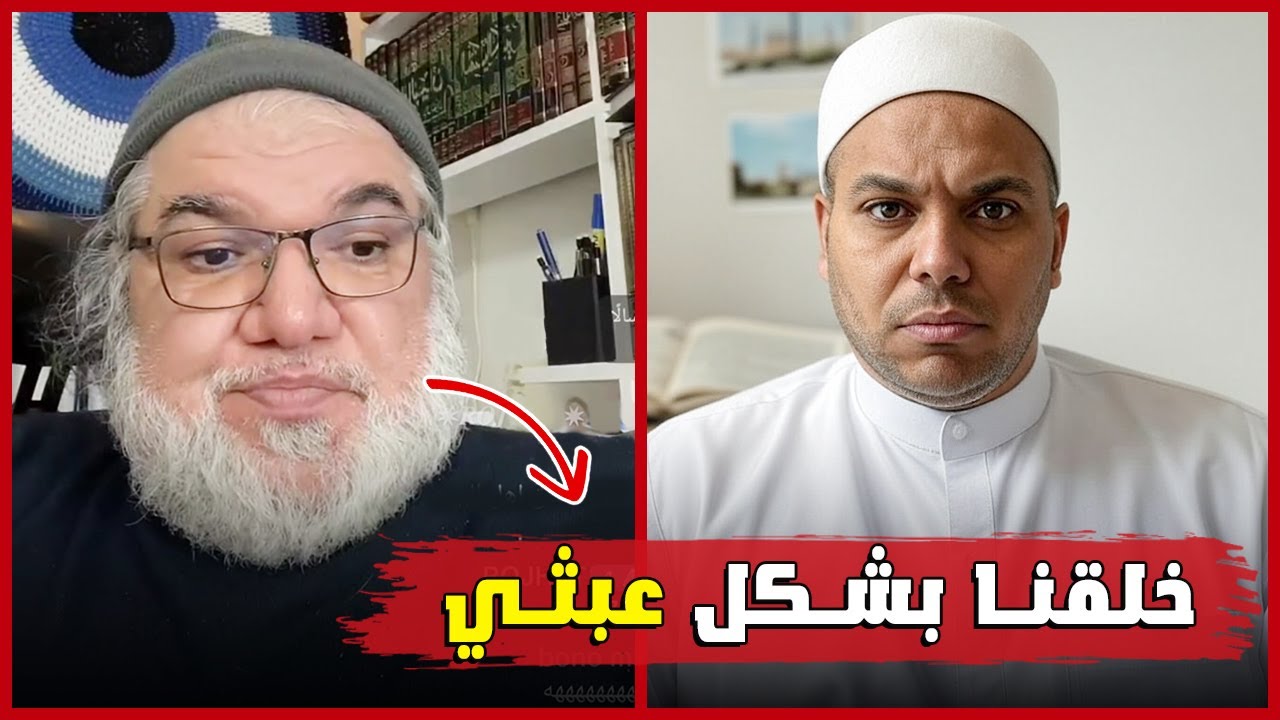 الله لم يخلقنا في أحسن تقويم هذا ما قال الأستذ محمد صالح في نقاشه عن مشاكل الخلق على البث المباشر