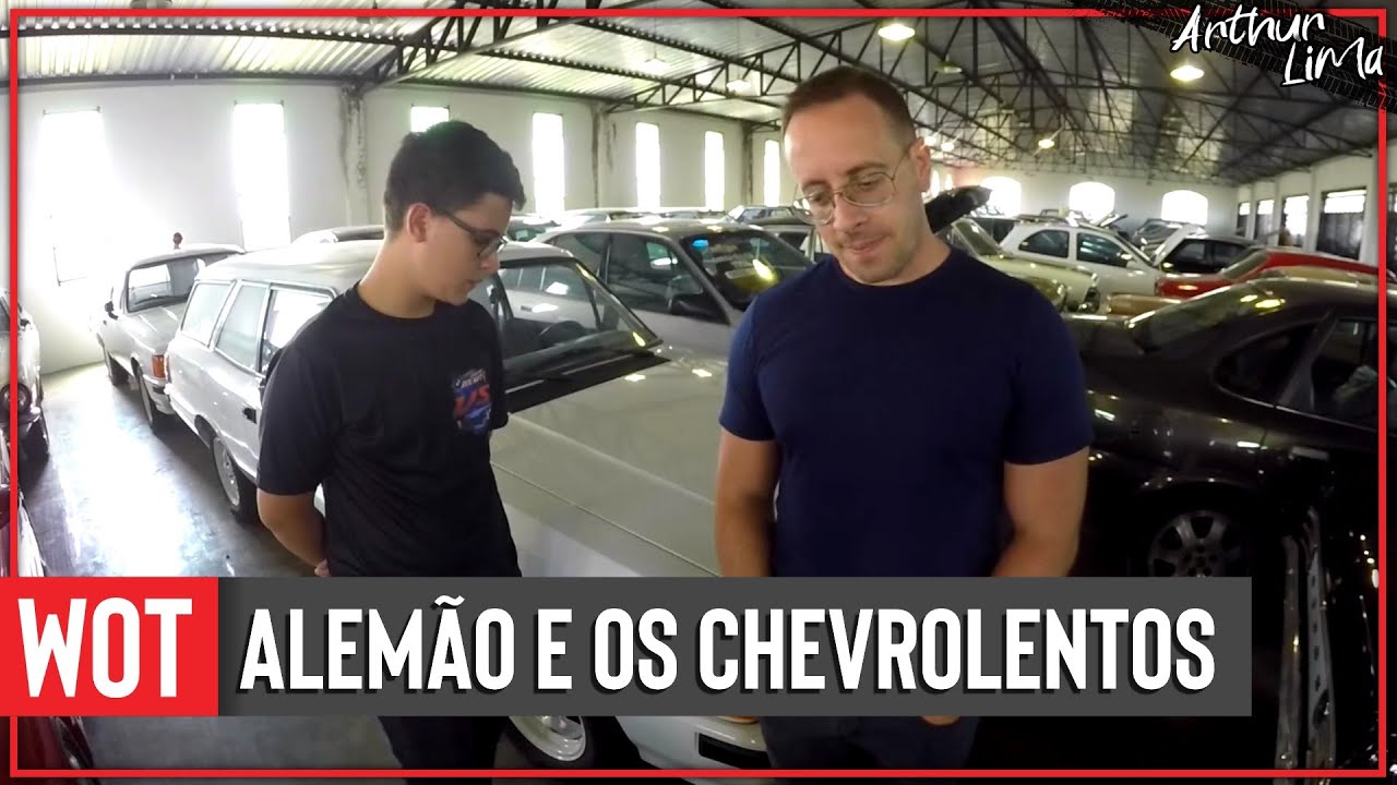 O ALEMÃO DA CARAVAN PARA VER OS CHEVROLES DO BADOLATO (W.O.T. PREPARAÇÕES)