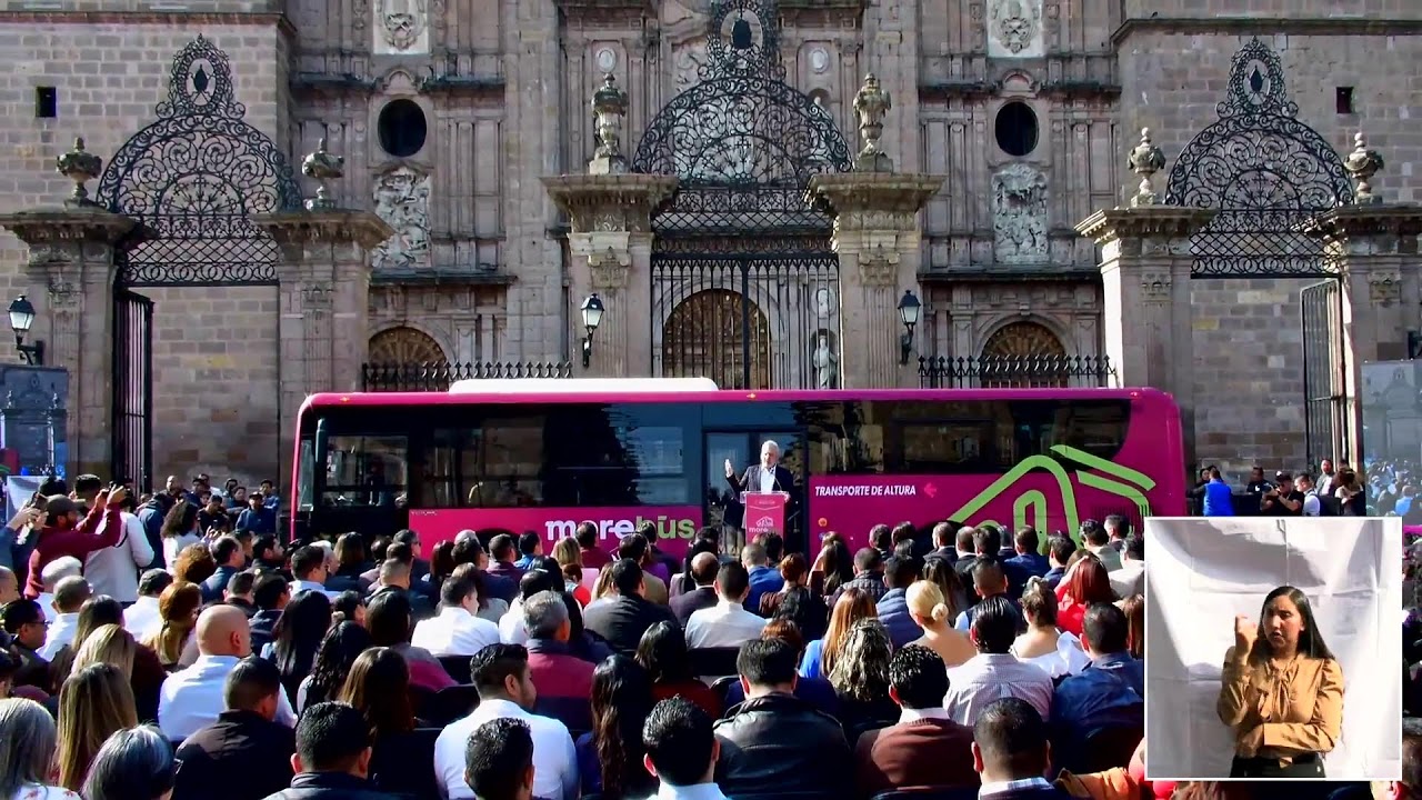 Morebús, un proyecto que transformará la movilidad en la capital michoacana. | 5 de marzo 2026.