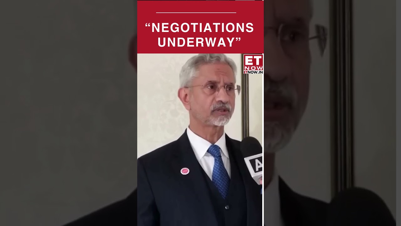 India&ndash;US Trade Deal Talks in Progress, Says EAM Jaishankar | Breaking News | ET Now #shorts