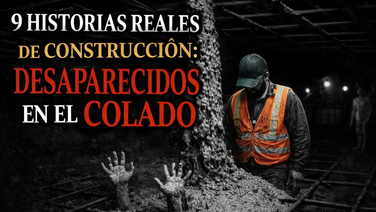 9 HISTORIAS REALES DE CONSTRUCCIÓN: DESAPARECIDOS EN EL COLADO (y más Historias de Terror)