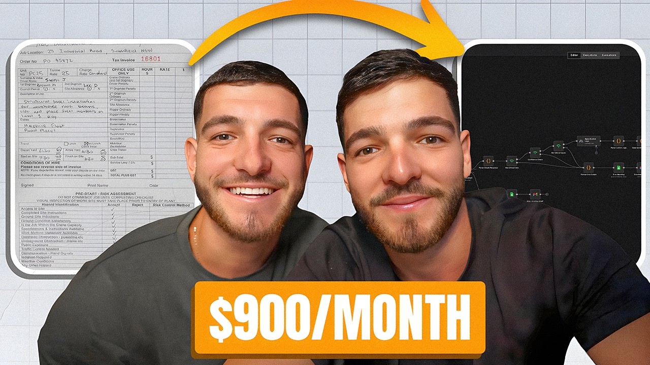 We Automated Our Client&rsquo;s Invoicing Process with AI ($2,500 workflow)