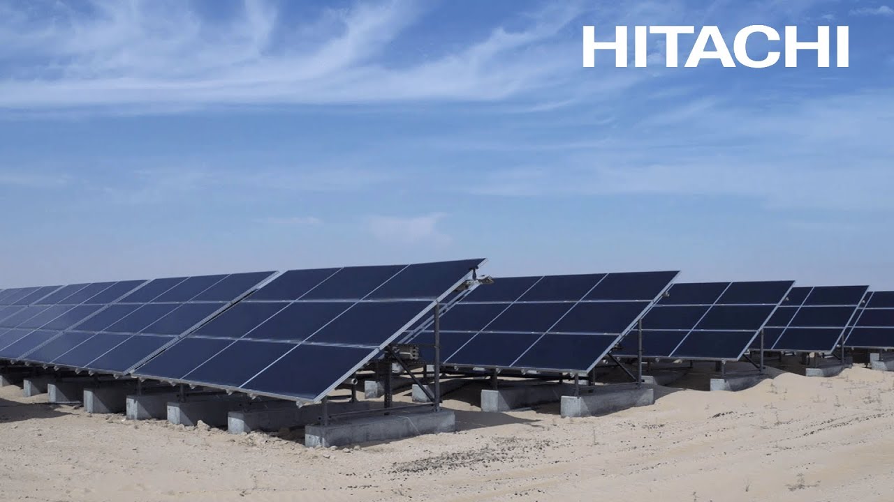 Solution: Hitachi solar-powered desalination plants, Abu Dhabi - Hitachi
