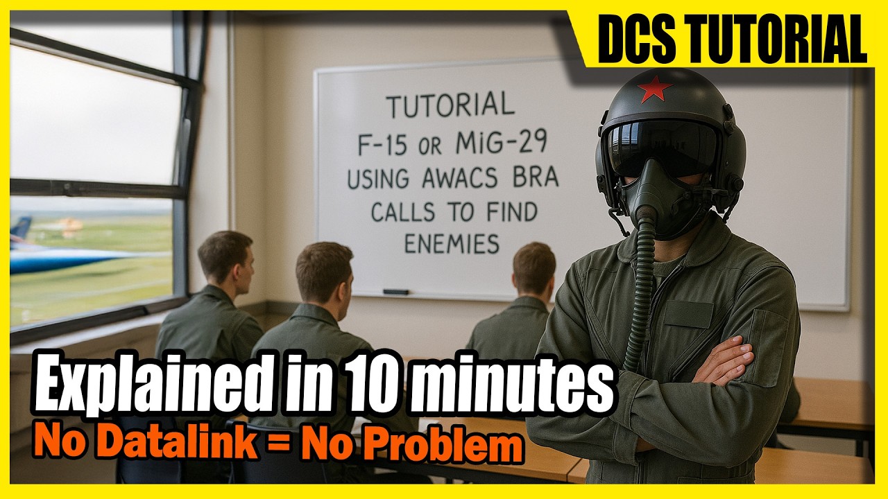 How to use AWACS to find targets: tutorial & guide | DCS World (on Growling Sidewinder)