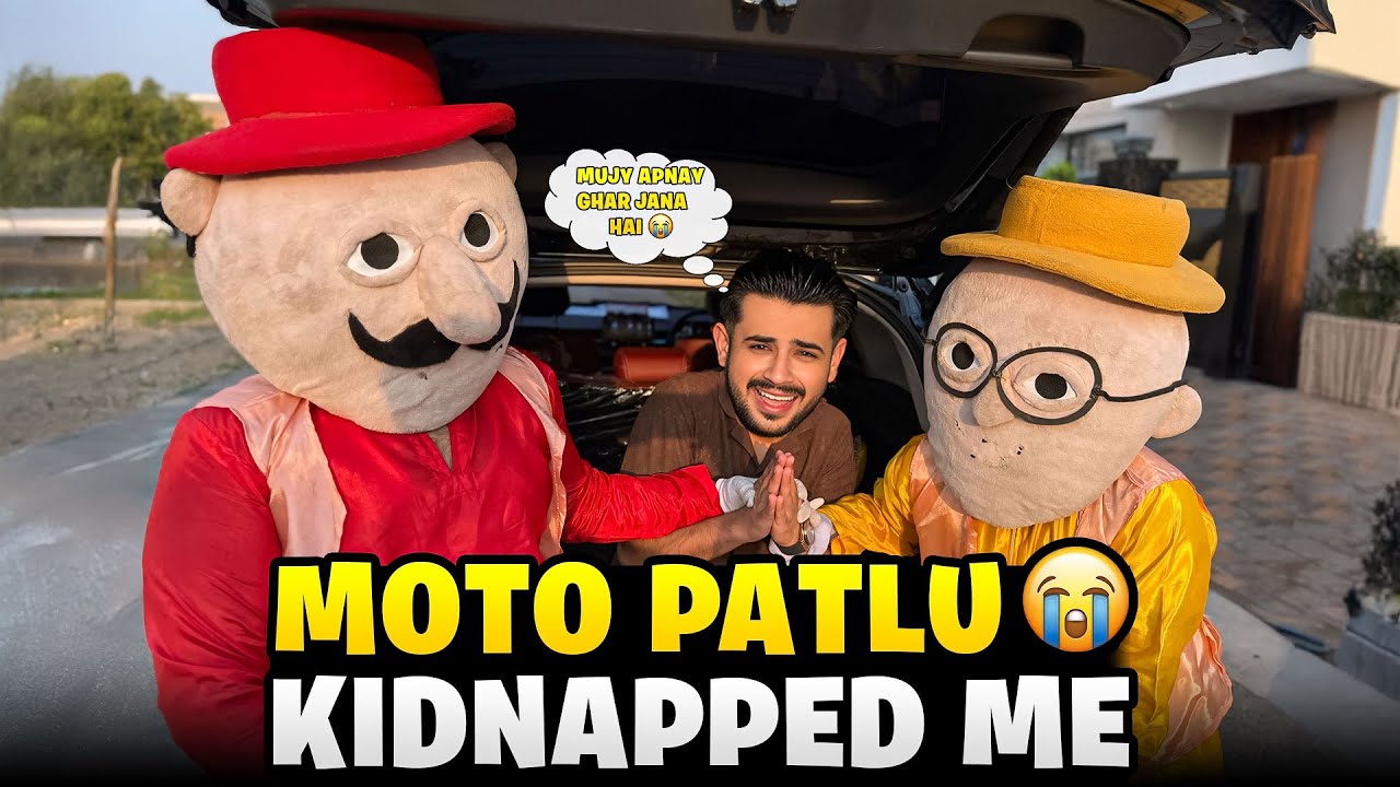 Naqash Bhai Ne Mujhe Kidnap Karwa Diya 😭 || Who is Motu And Patlo?