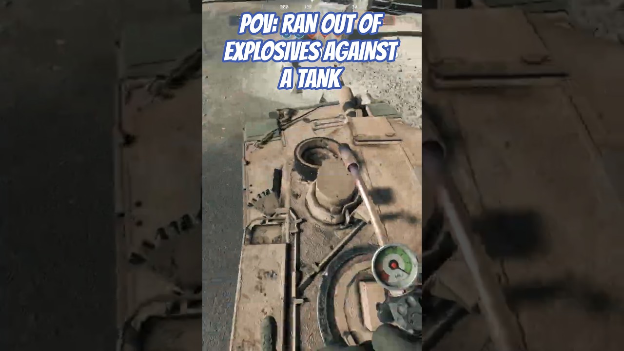 The tank must die by any means! Repair tool kill #Battlefield6 #BF6 #BattlefieldMoments #Firestorm