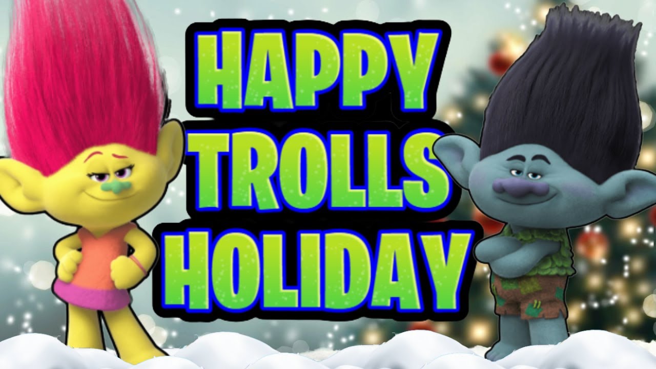 Trolls Happy Holiday | Trolls Christmas Run and Freeze | Christmas Movement Break