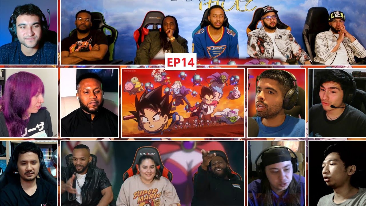 Dragon Ball Daima Episode 14  Reaction Mashup - ドラゴンボールダイマ 14話 リアクション