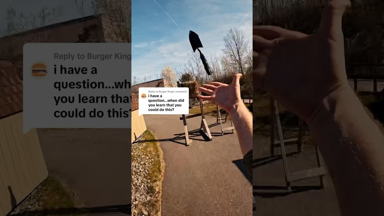 Tactical garden trowel