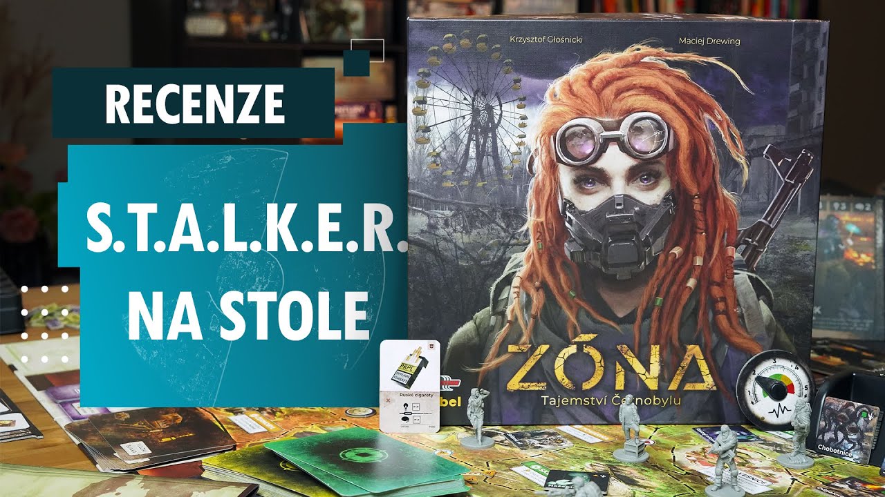 Zóna: Tajemství Černobylu – videorecenze stolního STALKERa