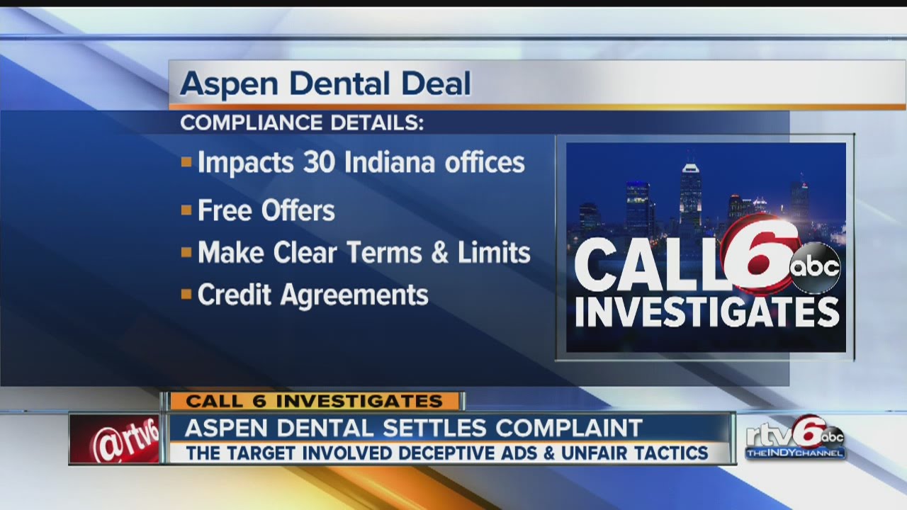 Aspen Dental settles complaint over deceptive practices