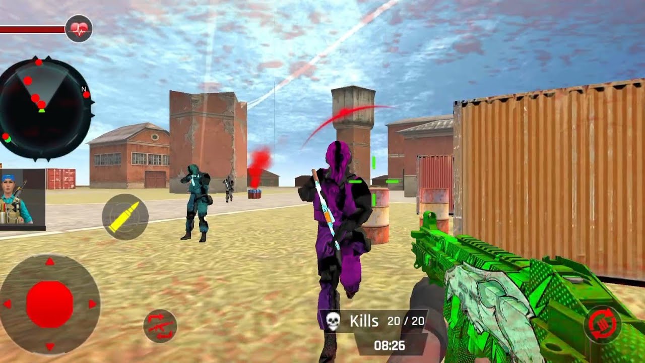 Battle OPS Warzone Shooter Game Gameplay 