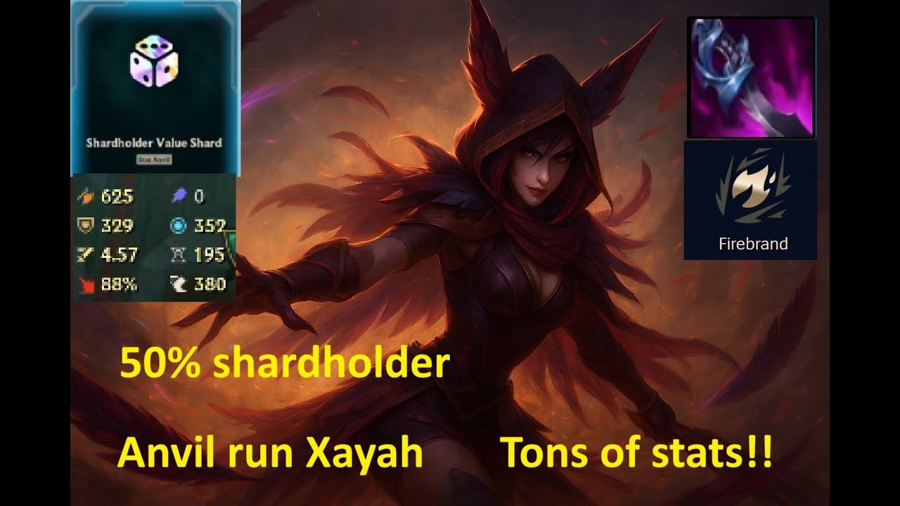 Insane anvil run with xayah!