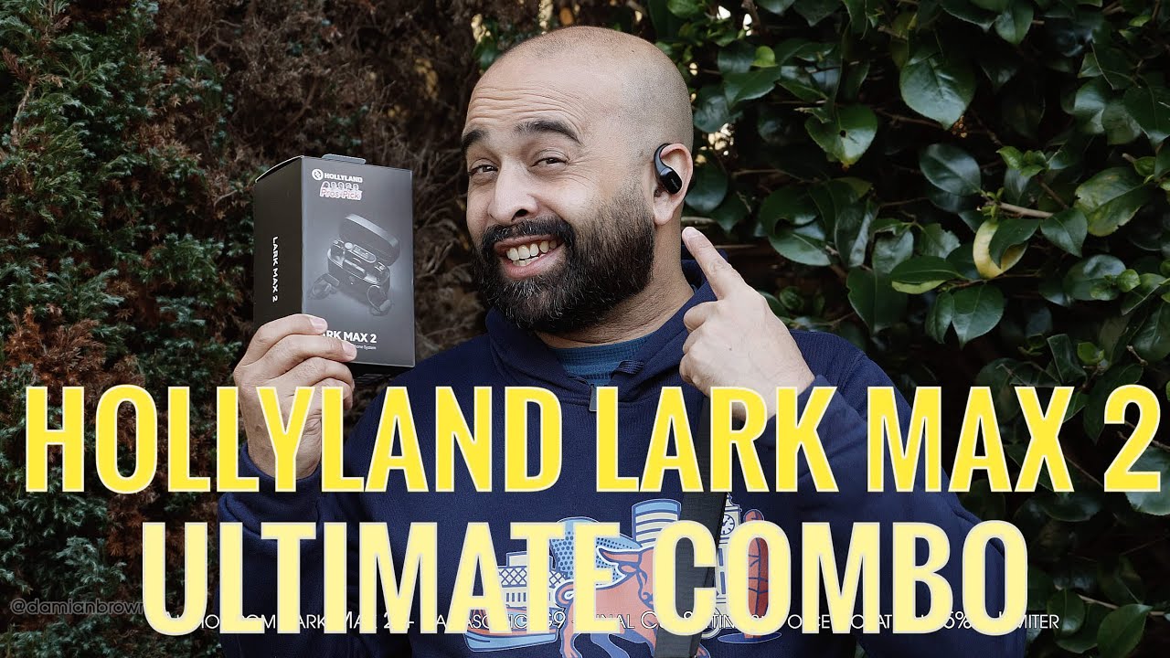 Комплект Hollyland Lark Max 2 Ultimate Combo + адаптер для горячего башмака