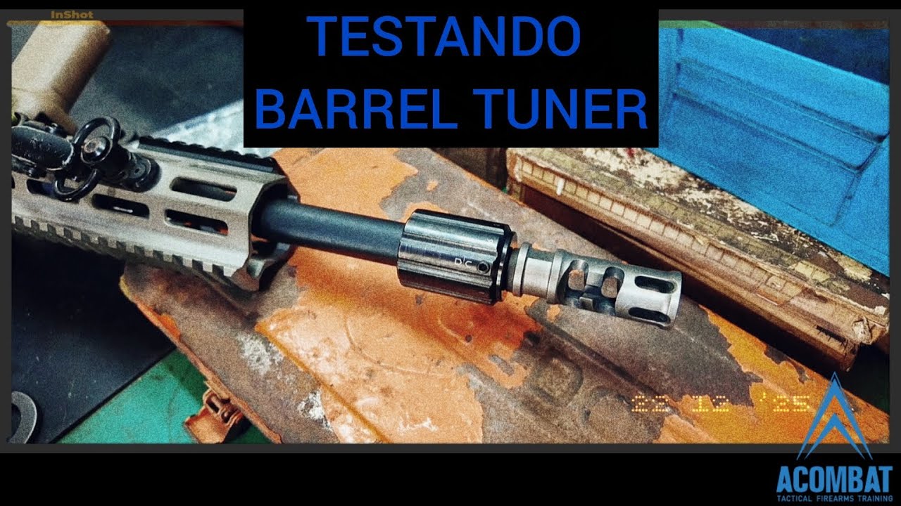 Teste do BARREL TUNER da DC Shooting Gear: Vale a pena?
