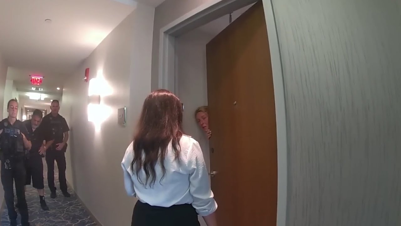 Hotel Staff Call Police After Guest&rsquo;s Strange Behavior Escalates | Bodycam
