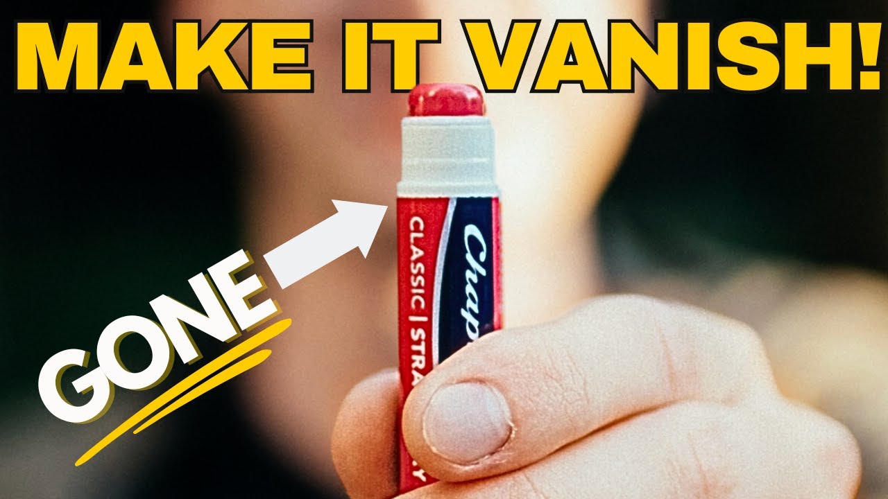 How To Make Small Objects Disappear - REVEALED
