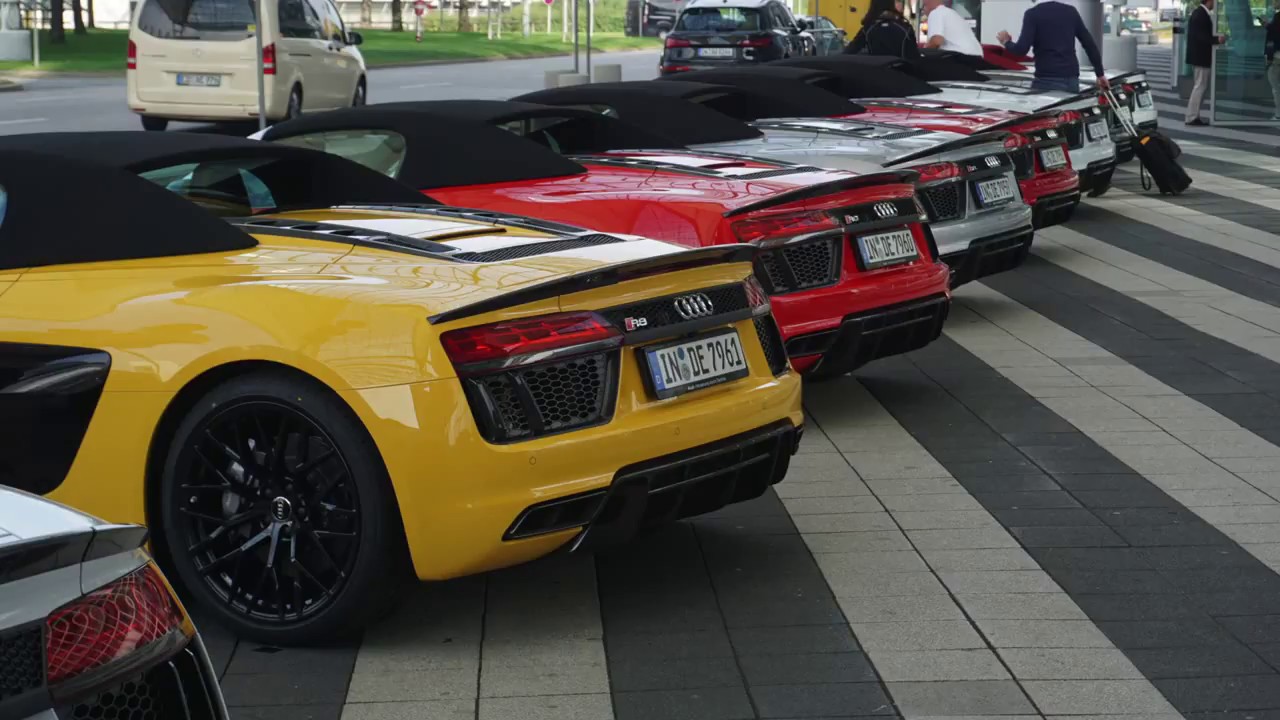 Audi R8 Spyder V10 Plus Südtirol Tour 2017 by Audi Zentrum Siegen