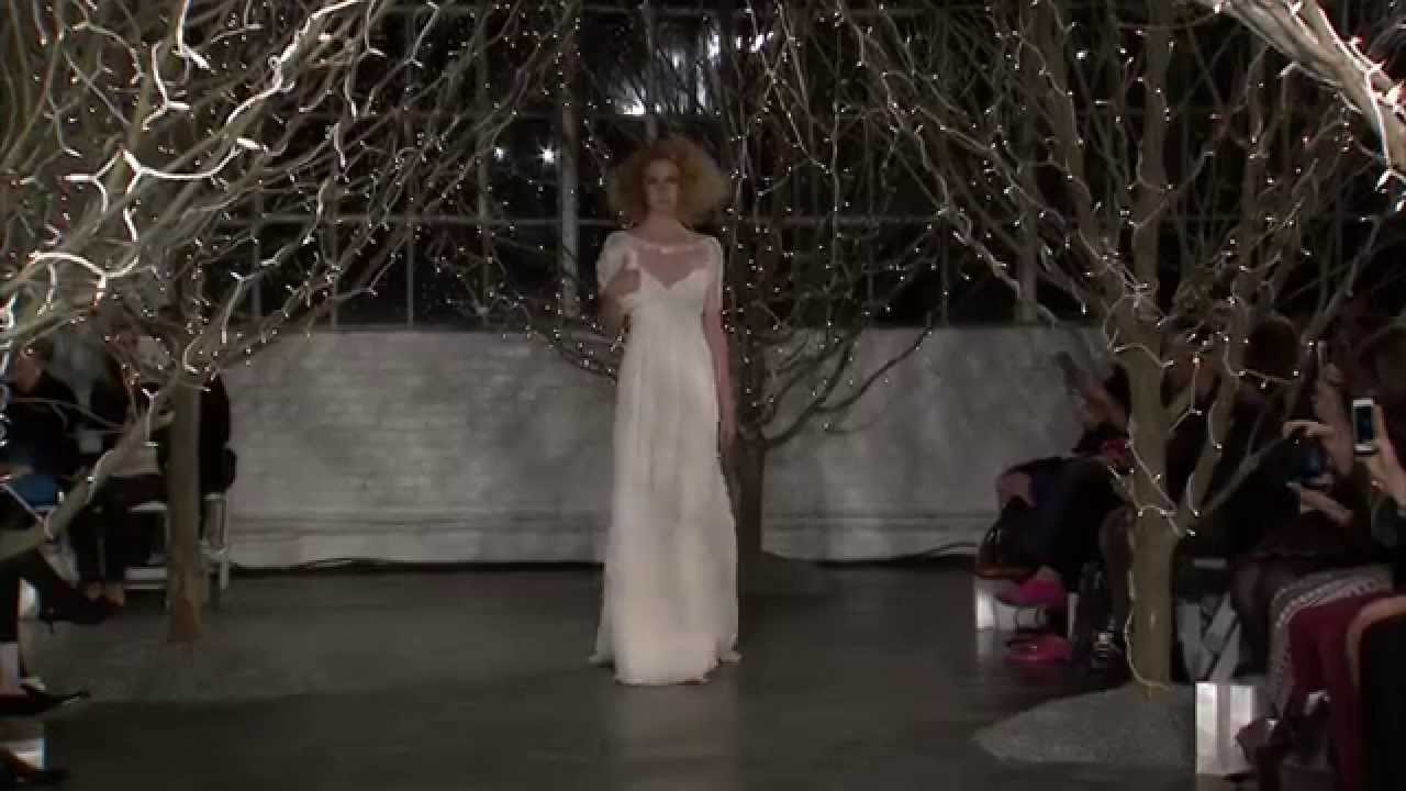 Jenny Packham Bridal SS14 catwalk video - New York