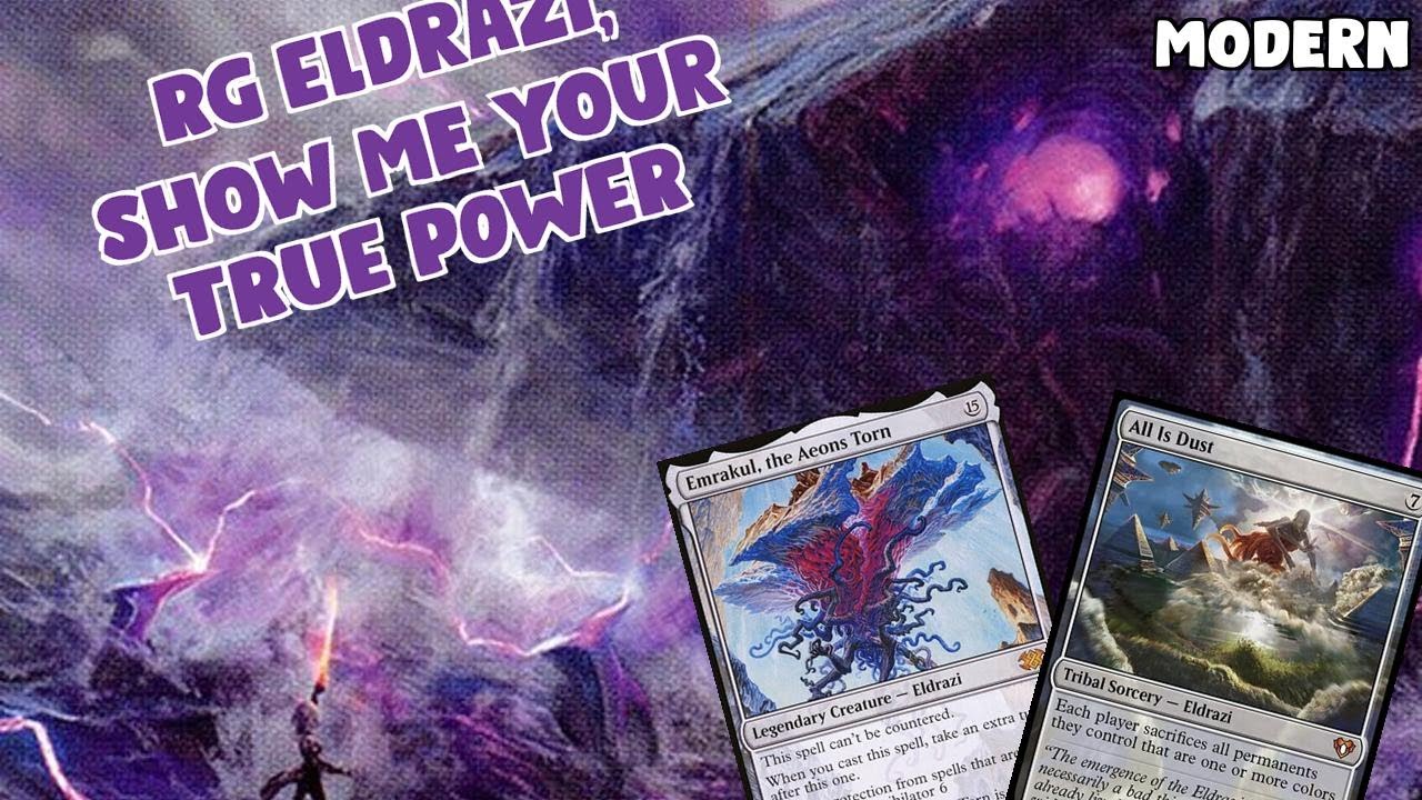 RG Eldrazi, Show Me Your TRUE POWER | MH3 Eldrazi Breach | Modern | MTGO