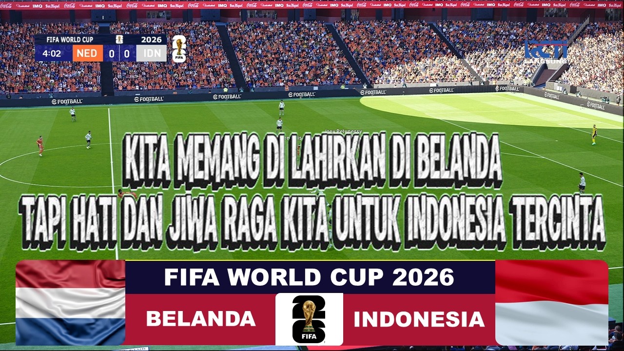 Pembuktikan Nasionalisme Garuda - Belanda vs Indonesia | FIFA World Cup 2026 | virtual gameplay
