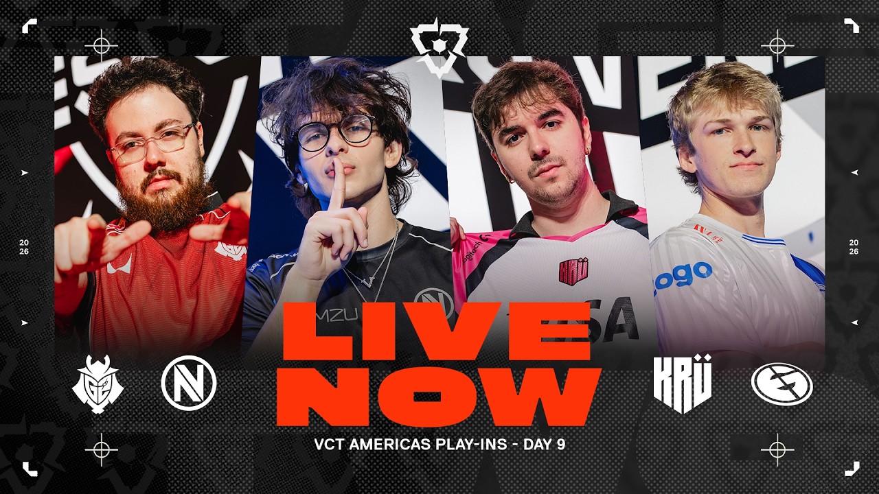 EG vs KRU - VCT Americas Stage 2 Play-Ins - Day 9